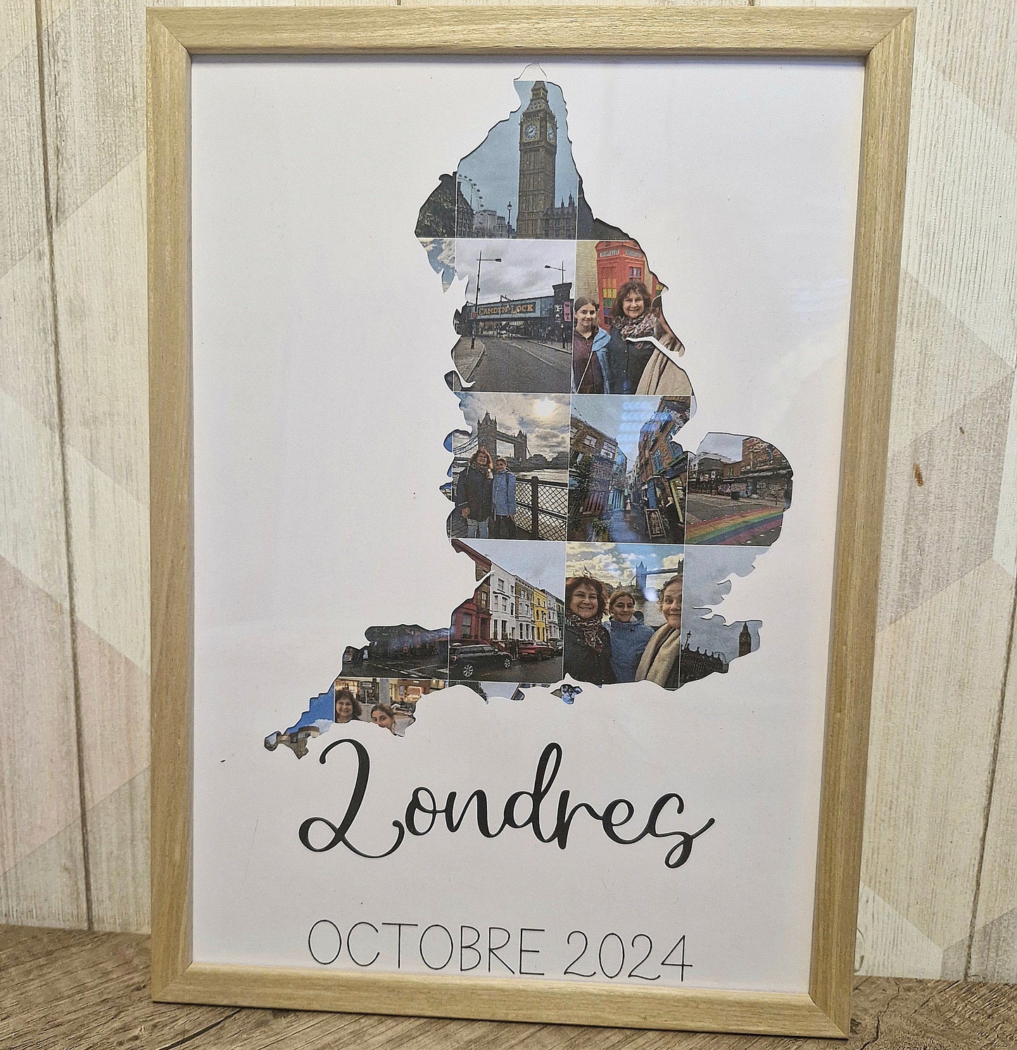 Cadre souvenir de voyage