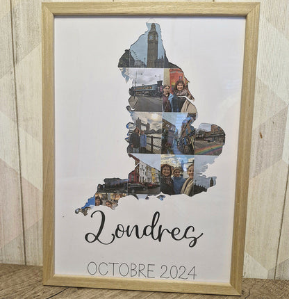 Cadre souvenir de voyage