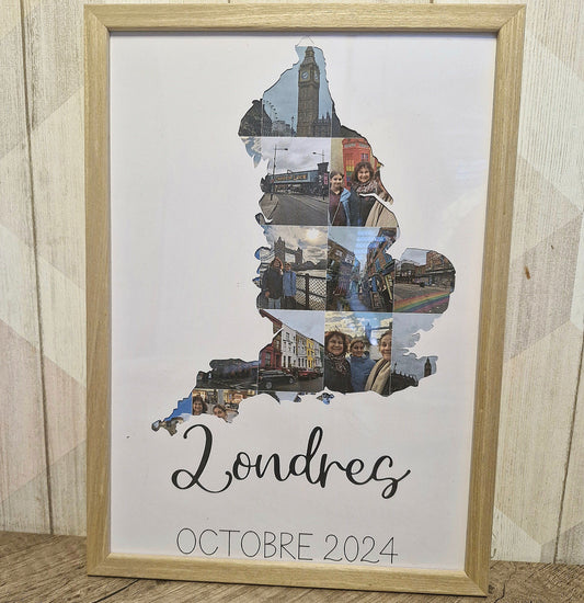 Cadre souvenir de voyage