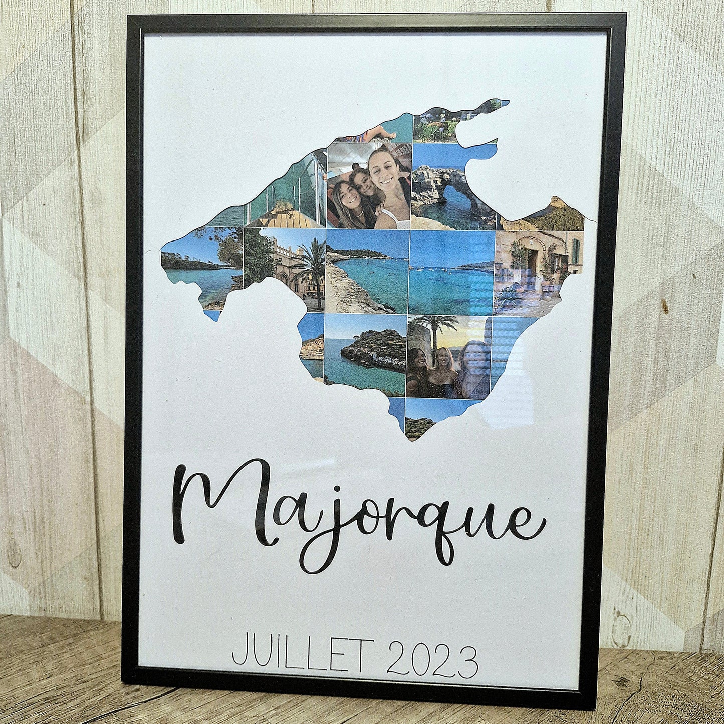 Cadre souvenir de voyage