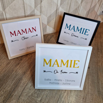 Cadre personnalisé "Famille" 1