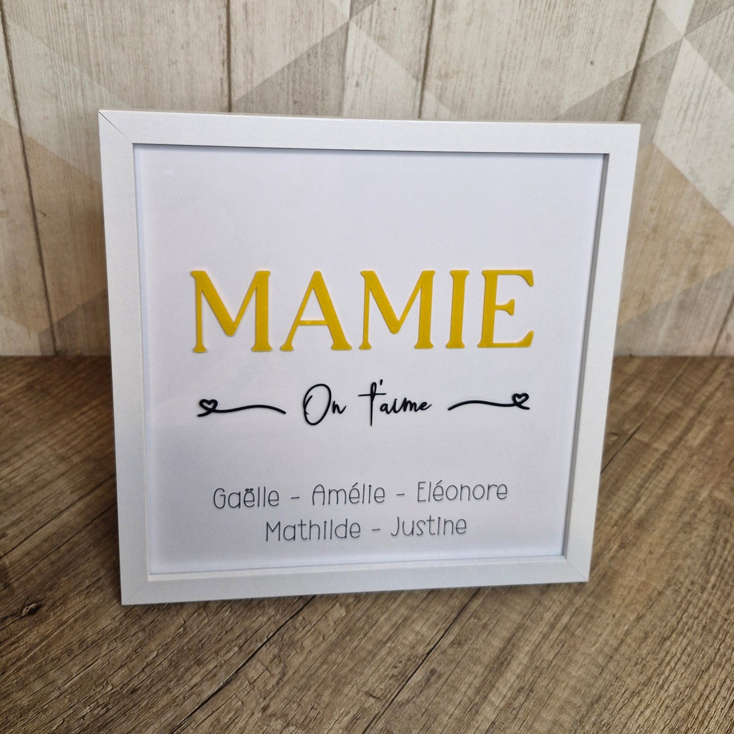 Cadre personnalisé "Famille" 1