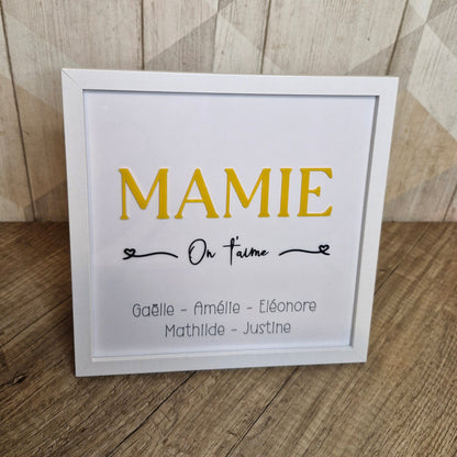Cadre personnalisé "Famille" 1