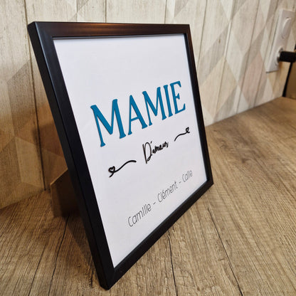 Cadre personnalisé "Famille" 1