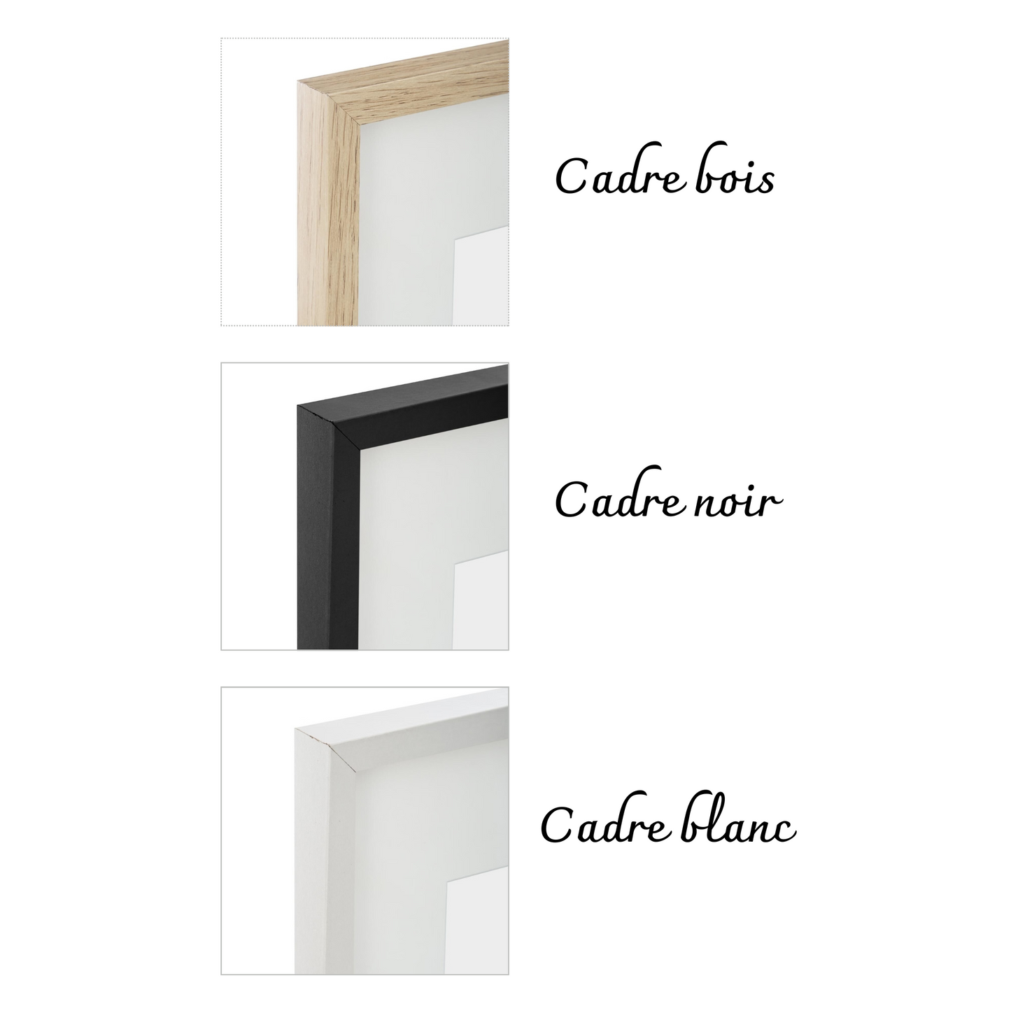 Cadre famille façon Scrabble