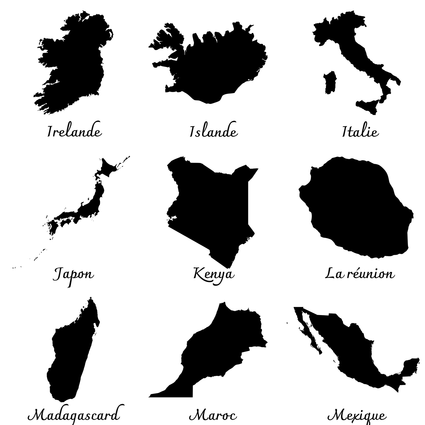 Cadre souvenir de voyage