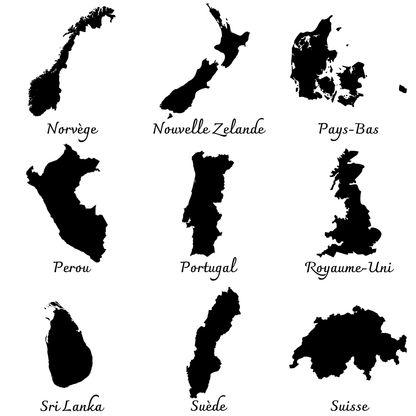 Cadre souvenir de voyage